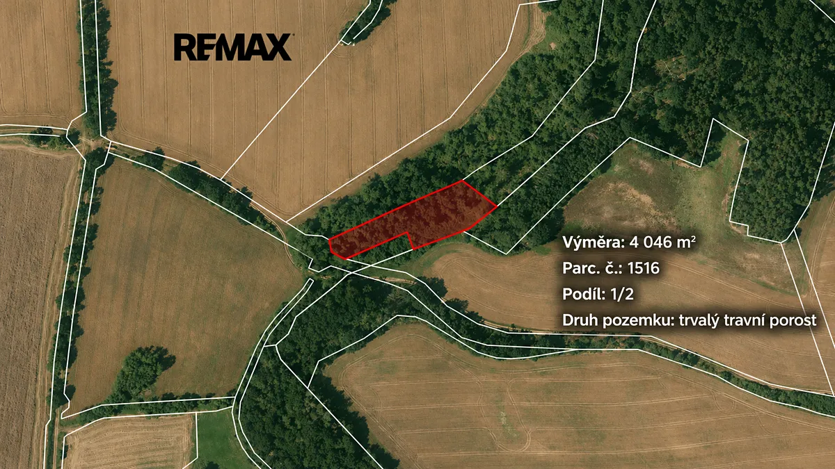 Prodej pozemku 4794 m²